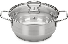 Кастрюля с крышкой OLIVIA 20х9.5см 2.8л Attribute Steel
