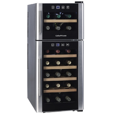 Винный шкаф Cellar Private CP021-2E Silver