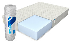 Матрас ортопедический беспружинный DIMAX Практик Чип Ролл 23 160х180