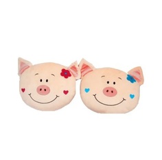 Мягкая игрушка Играем Вместе Подушка Свинка, 38 см