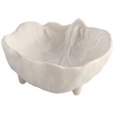 Салатник индивидуальный на ножках Bordallo Pinheiro "Капуста" 9см, бежевый