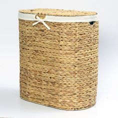 Плетеная корзина для белья с крышкой Dill WasserKRAFT WB-610-L