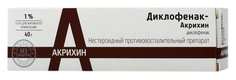 Диклофенак-Акрихин гель для наружн.прим.1% 40 г
