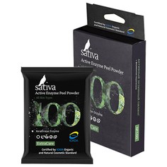 Активный энзимный пилинг Sativa №100, 15 г