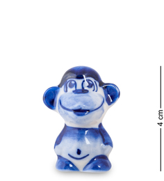 Фигурка "Обезьянка Муся" (Гжельский фарфор) Art East