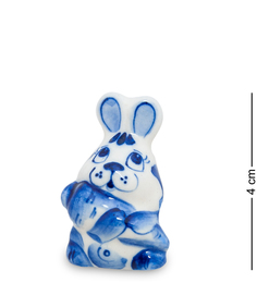 Фигурка "Зайчонок" (Гжельский фарфор) Art East