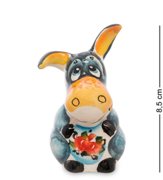 Фигурка "Ослик-Иа" бол. цв. (Гжельский фарфор) Art East