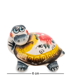 Фигурка "Черепаха" цв.(Гжельский фарфор) Art East