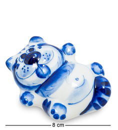 Фигурка "Кот-Дурак" (Гжельский фарфор) Art East