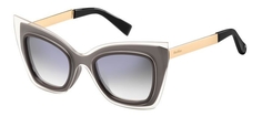 Солнцезащитные очки женские Max Mara MM OVERLAP, серые/золотистые
