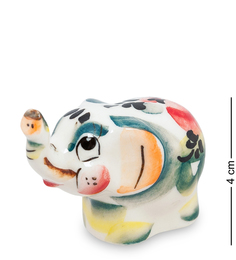 Фигурка "Слоник" цв. (Гжельский фарфор) Art East