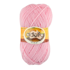 Пряжа ADELIA TINA цвет 013 розовый 5 мотков
