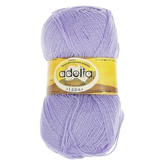 Вязание Пряжа ADELIA "LEDA" 5 шт, в упак, цвет голубой LEDA-206, 340 м от Adelia