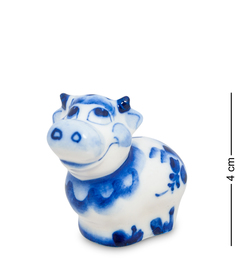 Фигурка "Корова" мал. (Гжельский фарфор) Art East