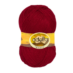 Вязание Пряжа ADELIA "MARIA" 10 шт, в упак, цвет бордовый MARIA-09, 227 м от Adelia