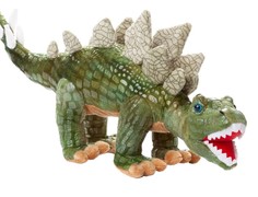 Мягкая игрушка ABtoys Dino World, Динозавр Стегозавр, 42 см