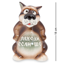 Копилка "Волк" (Гжельский фарфор) Art East ГЛ-101