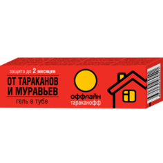 Гель от тараканов и муравьев Тараканофф оффлайн , туба 20 мл