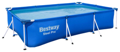 Каркасный бассейн Bestway Steel Pro 56411BW 300x201x66 см