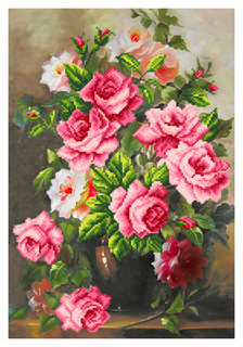 Вышивка бисером Матренин Посад Розовая элегия 0068/Б