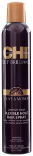 Лак для волос CHI Deep Brilliance Olive & Monoi Op FlexHold 280 мл