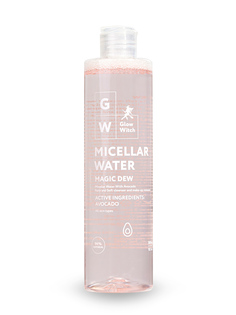 Мицеллярная вода для снятия макияжа с глаз лица и губ Glow Witch "Волшебная Роса" 300 мл