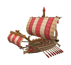 Пазл 3D REZARK. Римский военный корабль, арт. STH-005 REZARK