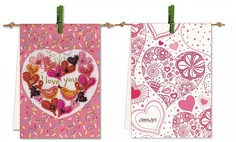 Набор-флажок для вышивания бисером Абрис Арт AT-006 Песня любви 9х13 см Abris ART