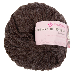 Пряжа для вязания ПЕХ "Альпака шикарная " (25%Альпака, 75%Акрил высокообъёмный) Пехорка