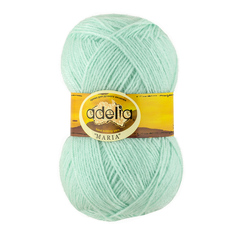 Пряжа ADELIA MARIA цвет 30 св.голубой 10 мотков