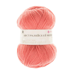 Пряжа для вязания ПЕХ "Австралийский меринос" (95% мериносовая шерсть, 5% акрил в/о) 5х100 Пехорка