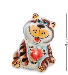 Фигурка "Котик" цв. (Гжельский фарфор) Art East