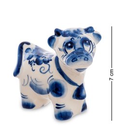 Фигурка "Корова" нов. (Гжельский фарфор) Art East