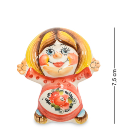 Фигурка "Кузя" нов цв. (Гжельский фарфор) ГЛ-456