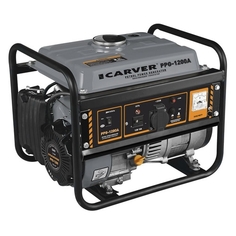 Бензиновый генератор CARVER PPG- 1200А, 230/12, 1.05кВт [01.020.00008]