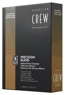 Краска для волос American Crew Precision Blend пепельный оттенок 5/6 3х40 мл