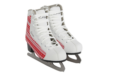 Коньки фигурные Larsen Red Flake, red/white, 36 RU
