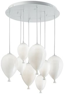 Люстра подвесная Ideal Lux Clown SP8 Bianco