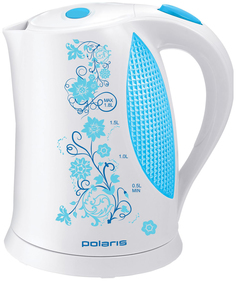 Чайник электрический Polaris PWK 1822CLR White/Blue
