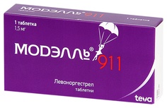 Модэлль 911 таблетки 1,5 мг №1 Teva