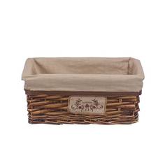 Корзина стеллажная "Орех", Д340 Ш250 В150, коричневый, EW-55 S Natural House