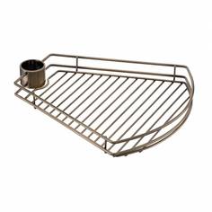 Полка трапециевидная, Д420 Ш355 В65, бронза, STT420 AB Lemax