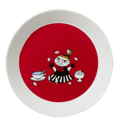 Moomin Тарелка 19см Малышка Мю красная