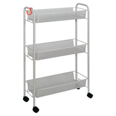 Этажерка ЗМИ Ладья 1К Э321С 44х17х75,5 см, серый