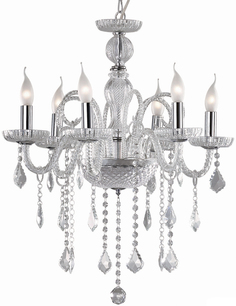 Люстра подвесная Ideal Lux Giudecca SP6 Trasparente