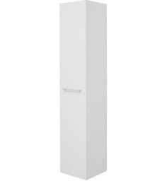 Шкаф-пенал для ванной De Aqua Тока 1S 30 L белый
