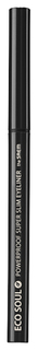 Подводка для глаз The SAEM Eco Soul Powerproof Super Slim Eyeliner BK01 Black