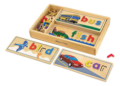 Логическая игра Подбор букв по картинкам Melissa and Doug 2940