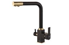 Смеситель Steel Hammer SH 805 BLACK BR для кухонной мойки Zorg