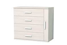 Комод Hoff 95х86х44,5 см, серый